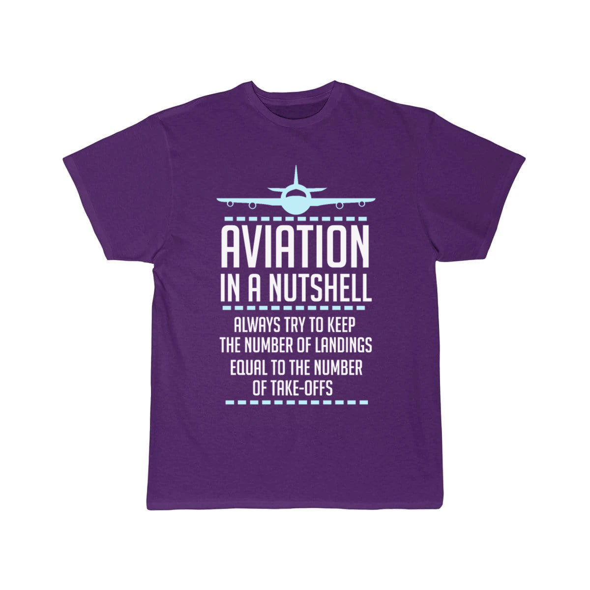 Aviation In A Nutshell Funny ATC Pilot Gift T-SHIRT THE AV8R