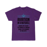 Thumbnail for Aviation In A Nutshell Funny ATC Pilot Gift  T-SHIRT THE AV8R