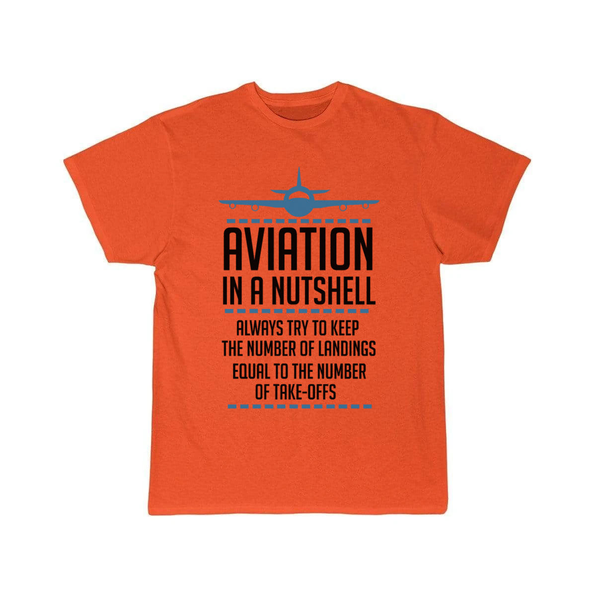Aviation In A Nutshell Funny ATC Pilot Gift  T-SHIRT THE AV8R