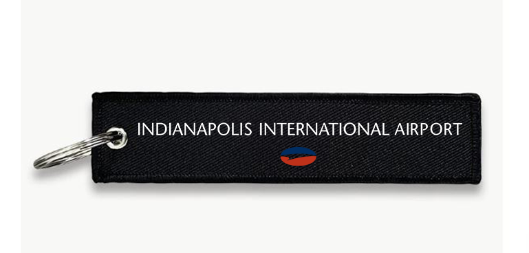 INDIANAPOLIS AIRPORT KEY CHAIN