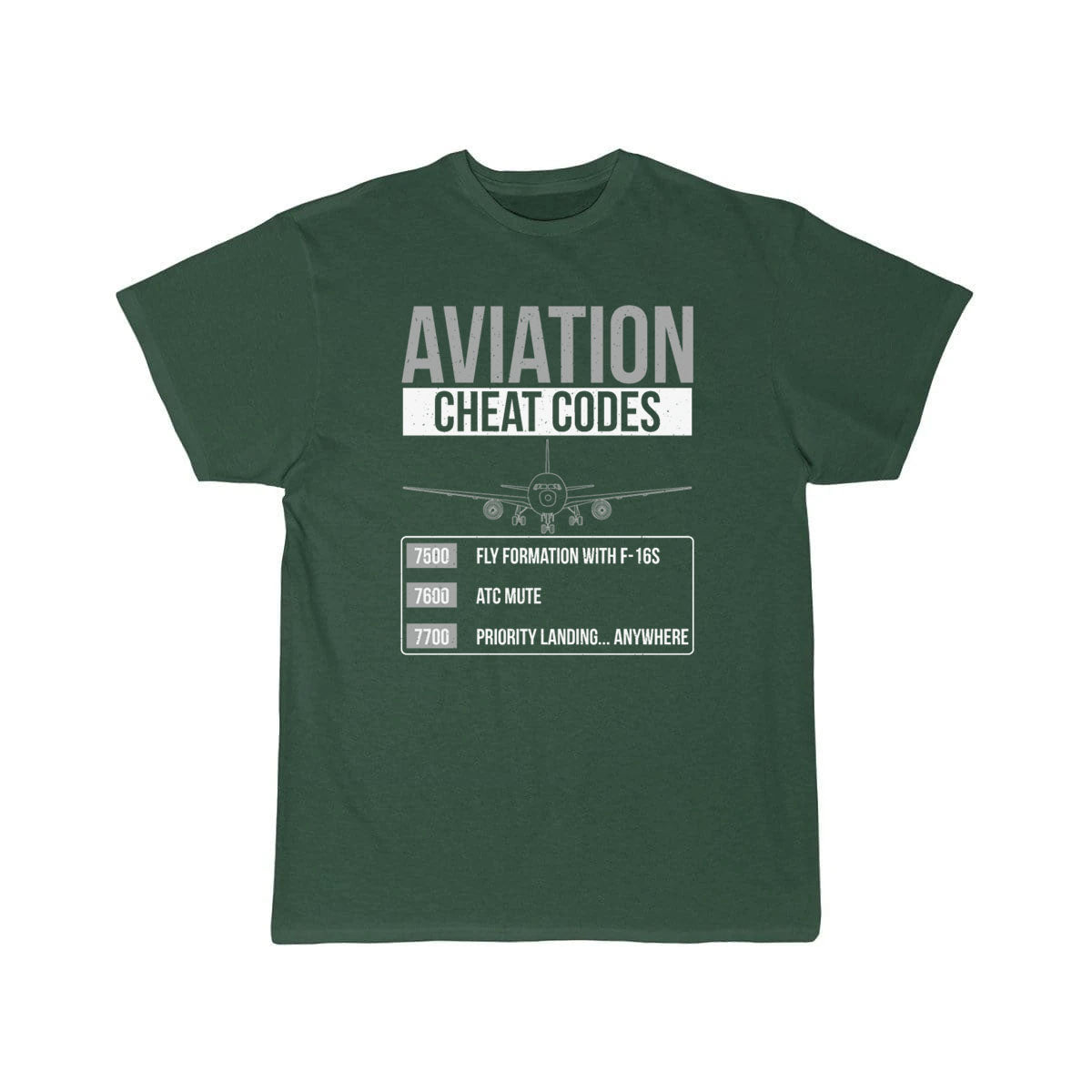 Aviation Cheat Codes - Funny For Pilots And Atc T-SHIRT THE AV8R