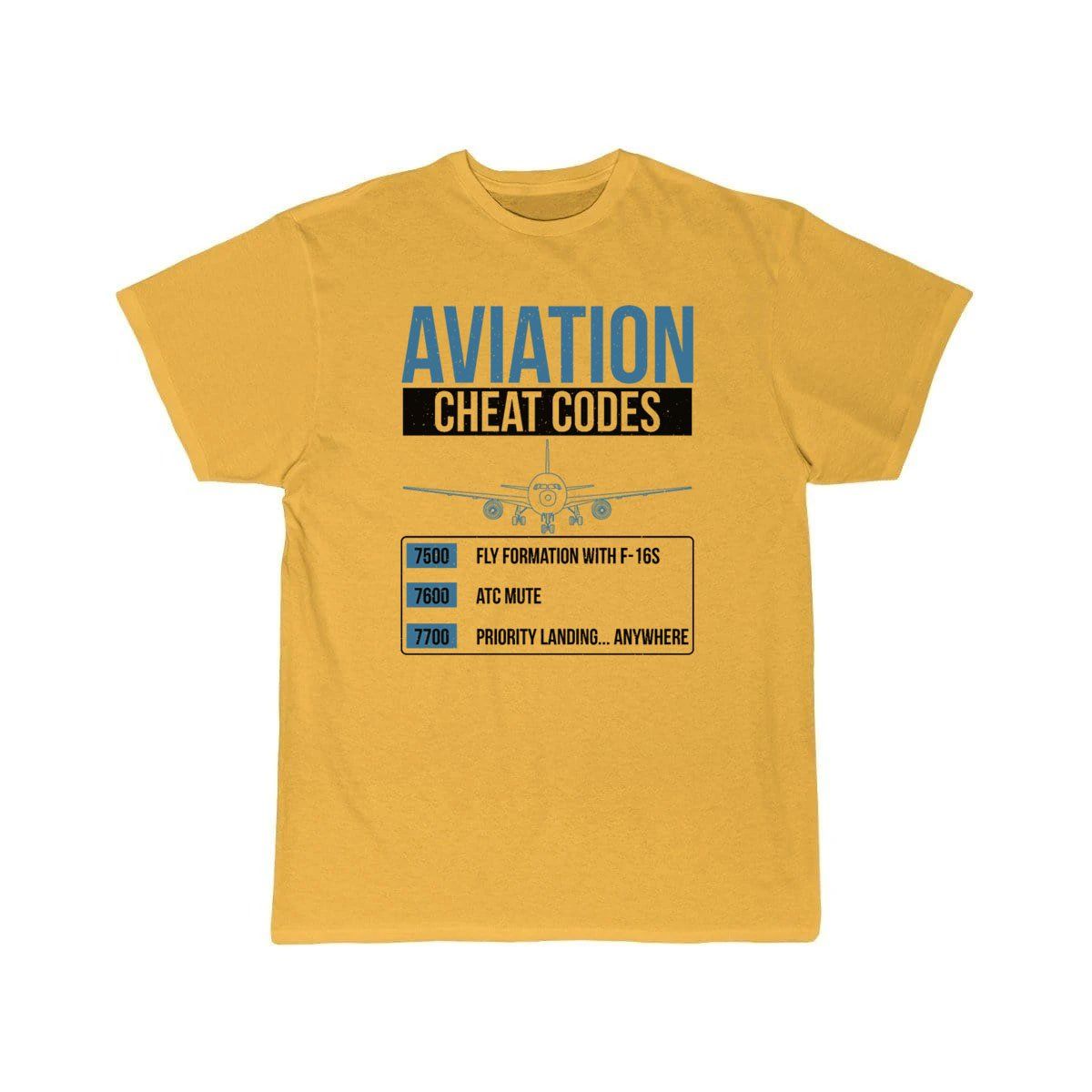 Aviation Cheat Codes - Funny For Pilots And Atc T-SHIRT THE AV8R