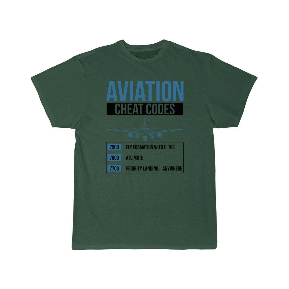 Aviation Cheat Codes - Funny For Pilots And Atc T-SHIRT THE AV8R