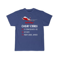 Thumbnail for Aviation Cheat Codes 7500 7600 7700 T-SHIRT THE AV8R
