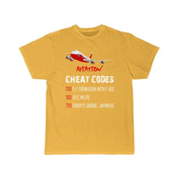 Thumbnail for Aviation Cheat Codes 7500 7600 7700 T-SHIRT THE AV8R