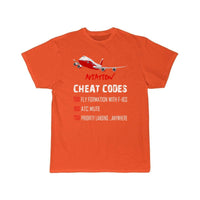 Thumbnail for Aviation Cheat Codes 7500 7600 7700 T-SHIRT THE AV8R