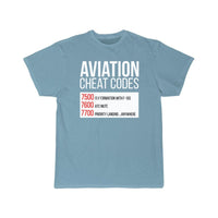Thumbnail for Aviation Cheat Codes - Funny For Pilots And Atc T-SHIRT THE AV8R