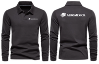 Thumbnail for MEXICO AIRLINES LONG SLEEVE  POLO