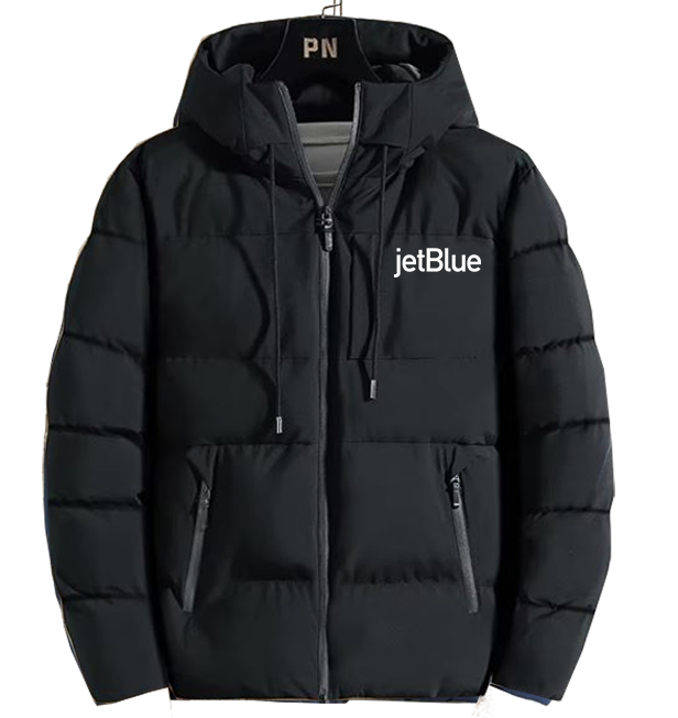 JET BLUE BOMBER JACKET
