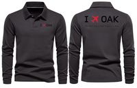 Thumbnail for SAN FRANCO AIRPORT LONG SLEEVE  POLO