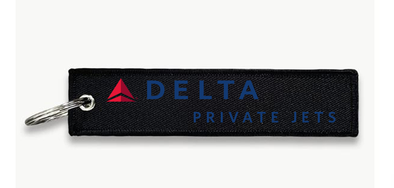 DELTA PRIVATJET AIRLINES KEY CHAIN