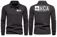 Thumbnail for ACA AIRPORT LONG SLEEVE POLO