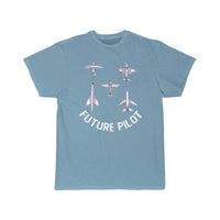 Thumbnail for Future Pilot Fighter Jet Aircraft Airplane T Shirt THE AV8R