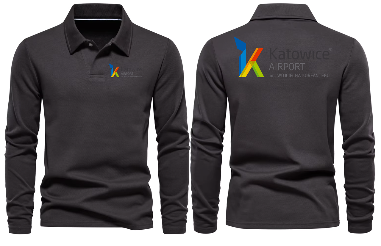 KATOWICE AIRPORT LONG SLEEVE  POLO