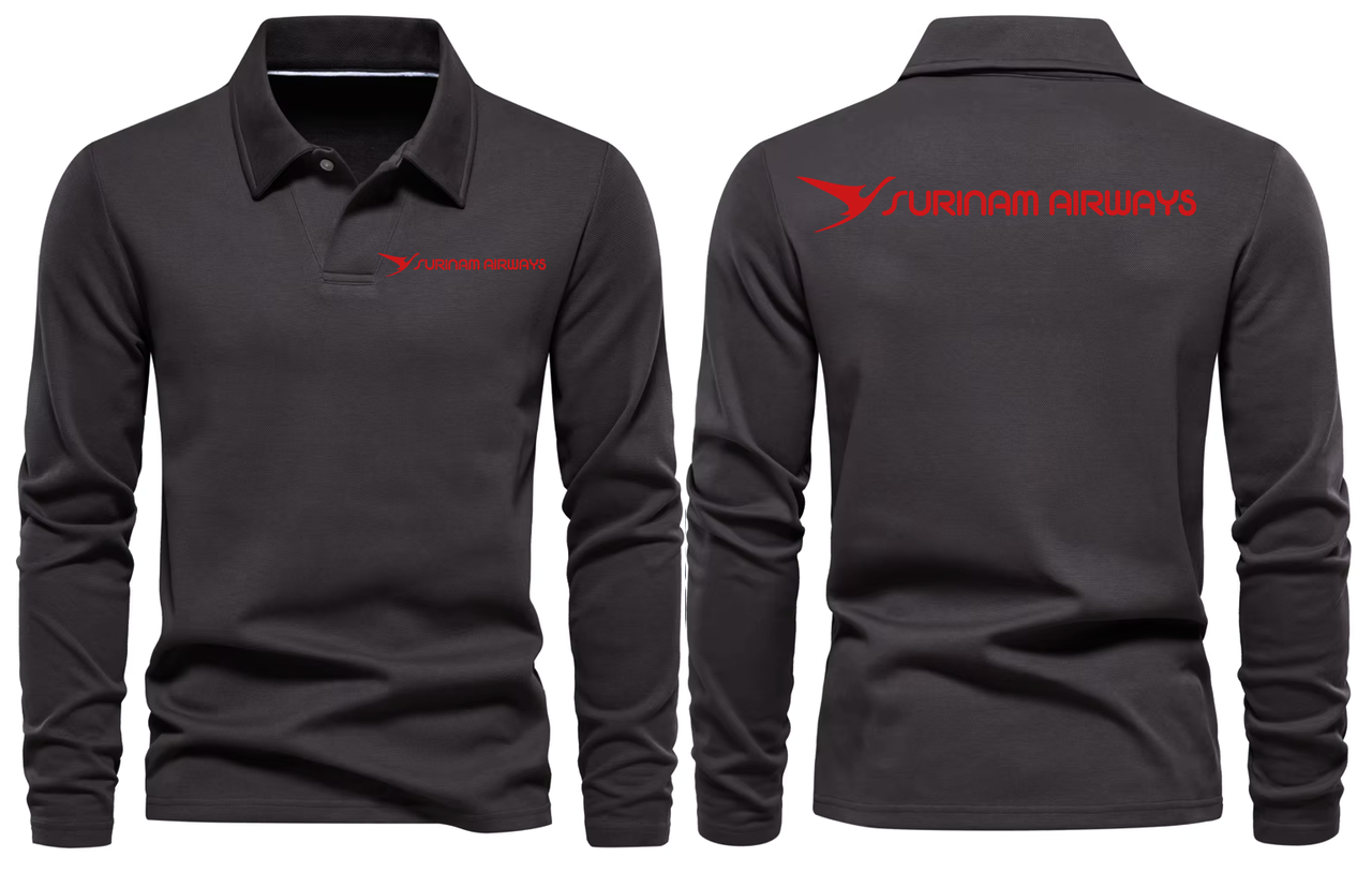 SURIYANAM AIRWAYS LONG SLEEVE  POLO