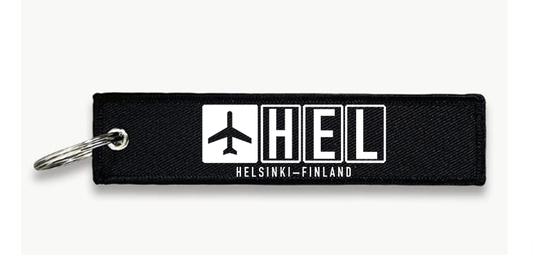 HEL AIRPORT KEY CHAIN