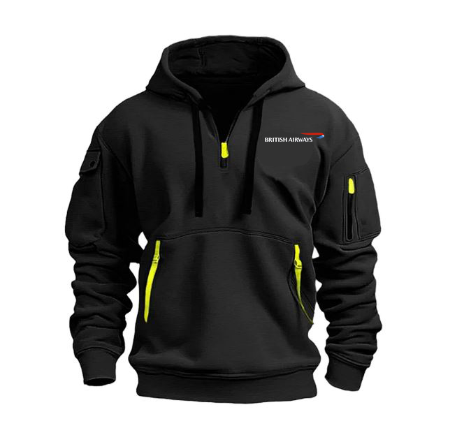 BRITISH AIRLINE HOODED JACKET PULLOVER