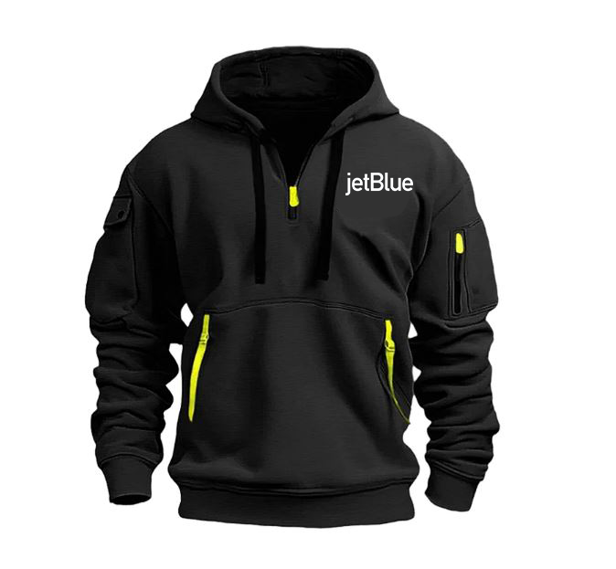 JETBLUE AIRLINE HOODED JACKET PULLOVER