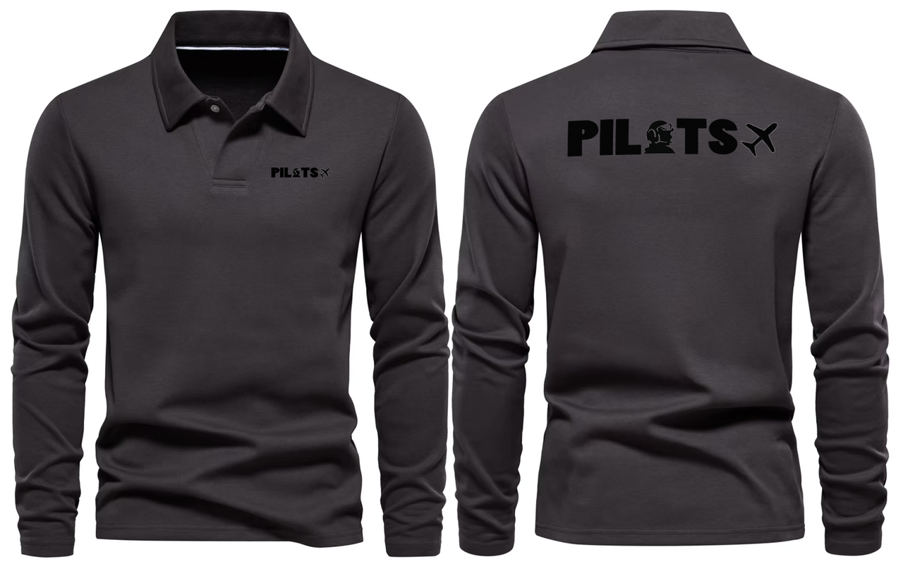 PILOTS LONG SLEEVE  POLO