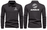 Thumbnail for AIRBUS LOGO LONG SLEEVE  POLO