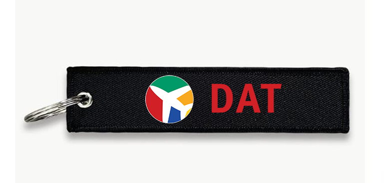 DAT AIRLINES KEY CHAIN