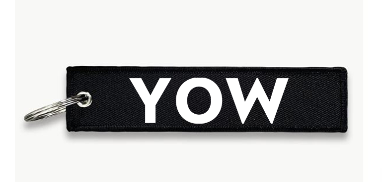 YOW  AIRPORT KEY CHAIN