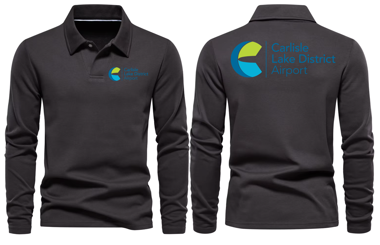 LAKE AIRPORT LONG SLEEVE  POLO