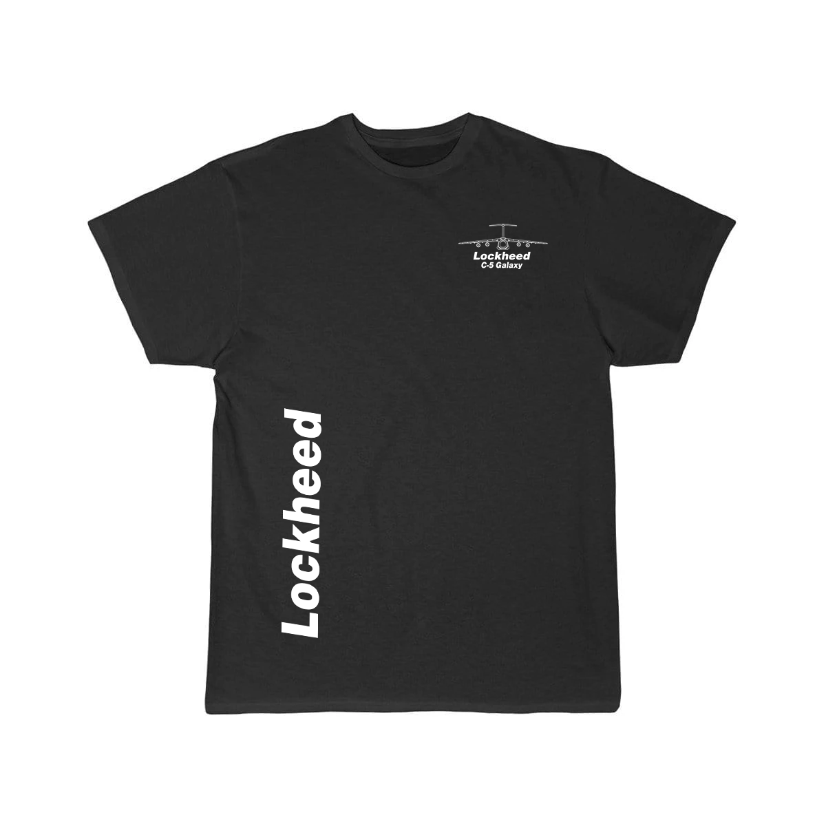 LOCKHEED C5 GALAXY DESIGNED T SHIRT THE AV8R