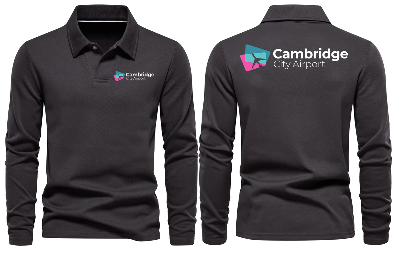 MARSEILLE AIRPORT LONG SLEEVE  POLO (Copy)