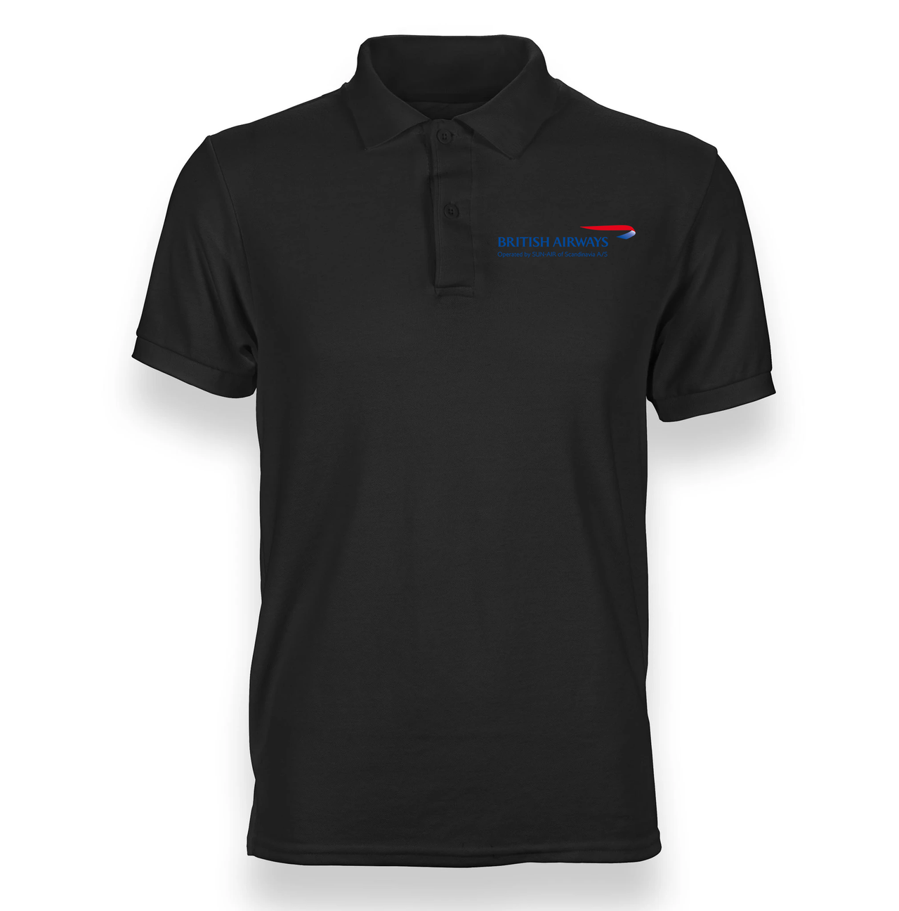 BRITISH PRIVATE JET  AIRLINES POLO T-SHIRT