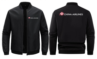 Thumbnail for CHINA AIRLINES LOOSE SOLID COLOR JACKET