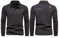 Thumbnail for NEWCASTALE AIRPORT LONG SLEEVE  POLO