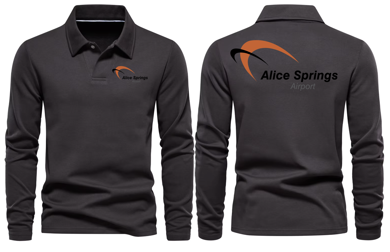 ALICE AIRPORT LONG SLEEVE  POLO