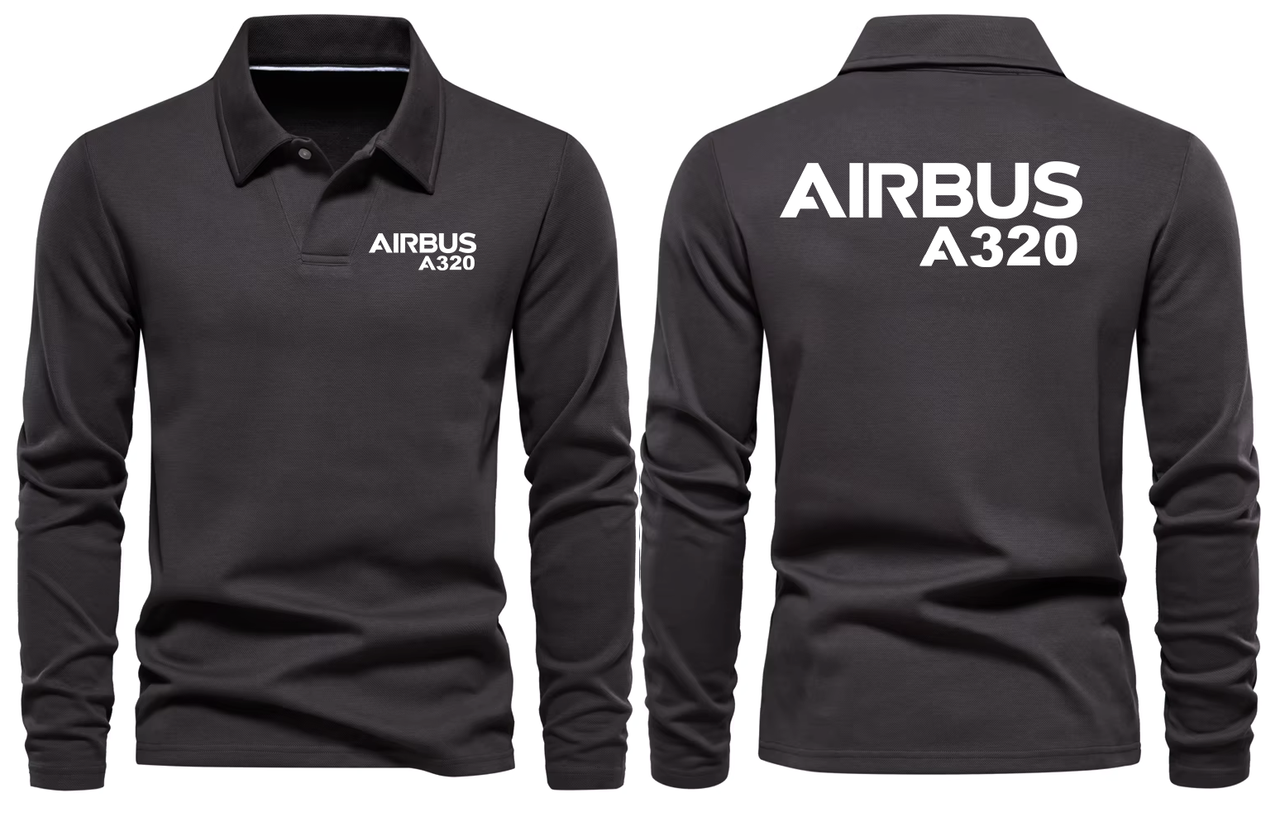 AIRBUS A320 LONG SLEEVE  POLO