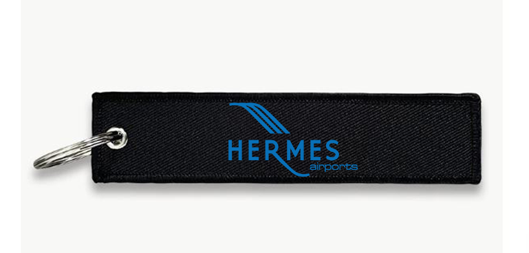 HERMES AIRPORT KEY CHAIN