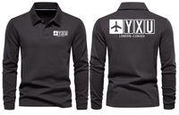 Thumbnail for YXU AIRPORT LONG SLEEVE POLO