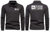 Thumbnail for FSD AIRPORT LONG SLEEVE POLO