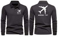 Thumbnail for BOEING 747 LONG SLEEVE  POLO