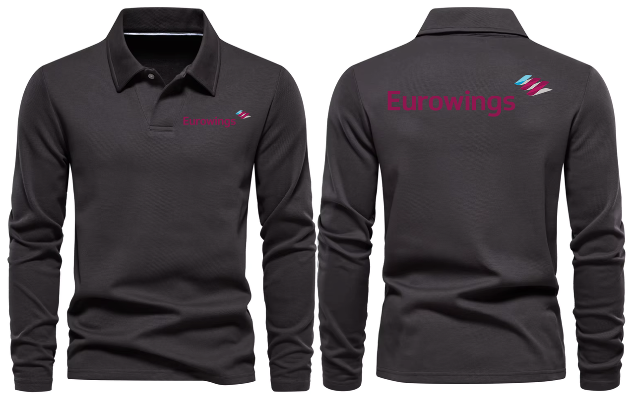 EUROWINGS LONG SLEEVE  POLO 1