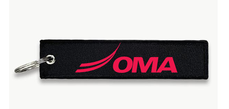 OMA AIRPORT KEY CHAIN