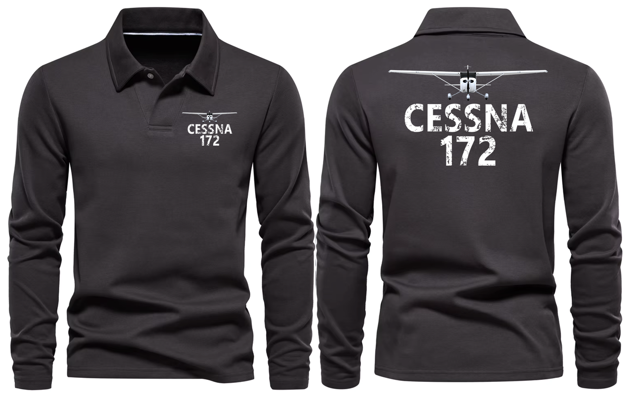 CESSNA 172 LONG SLEEVE  POLO