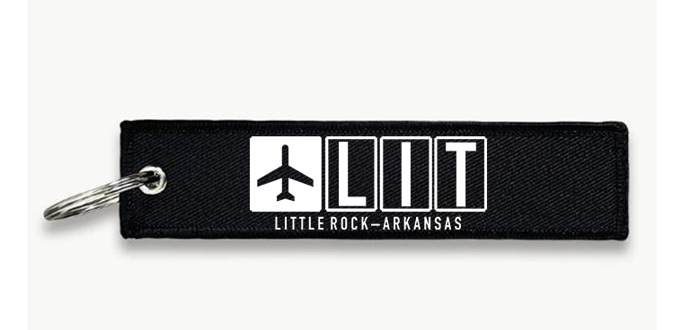 LIT AIRPORT KEY CHAIN