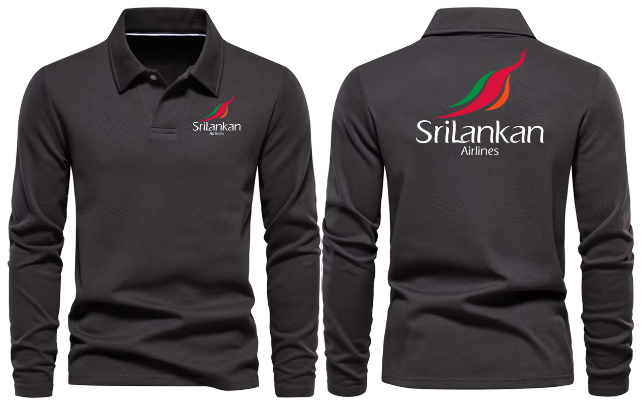 SRI LANKA AIRLINES LONG SLEEVE  POLO