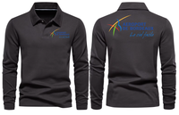 Thumbnail for BORDEAUX AIRPORT LONG SLEEVE  POLO