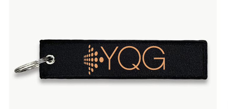 YQG AIRPORT KEY CHAIN