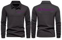 Thumbnail for MONARCH AIR LONG SLEEVE  POLO
