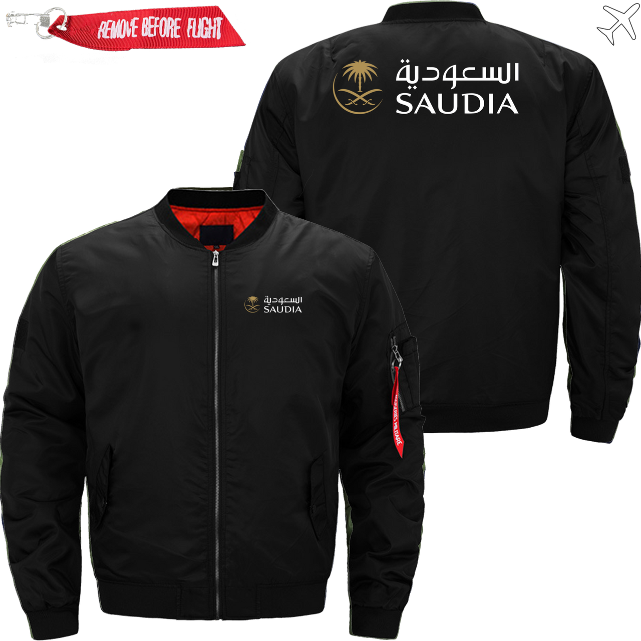 SAUDIA AIRLINES MA1 JACKET THE AV8R