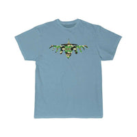 Thumbnail for Military Jet camouflage fighter aircraft silhouett T Shirt THE AV8R