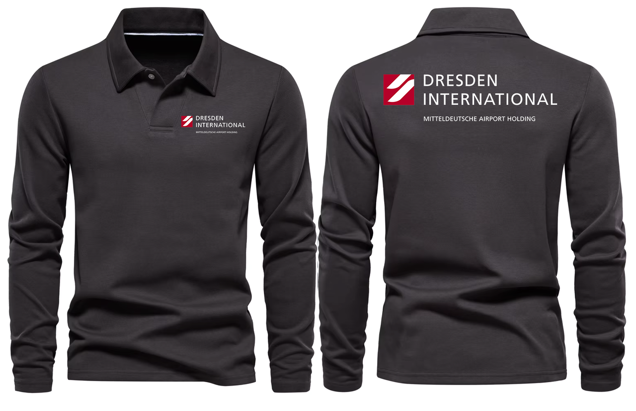 DRESDEN AIRPORT LONG SLEEVE  POLO