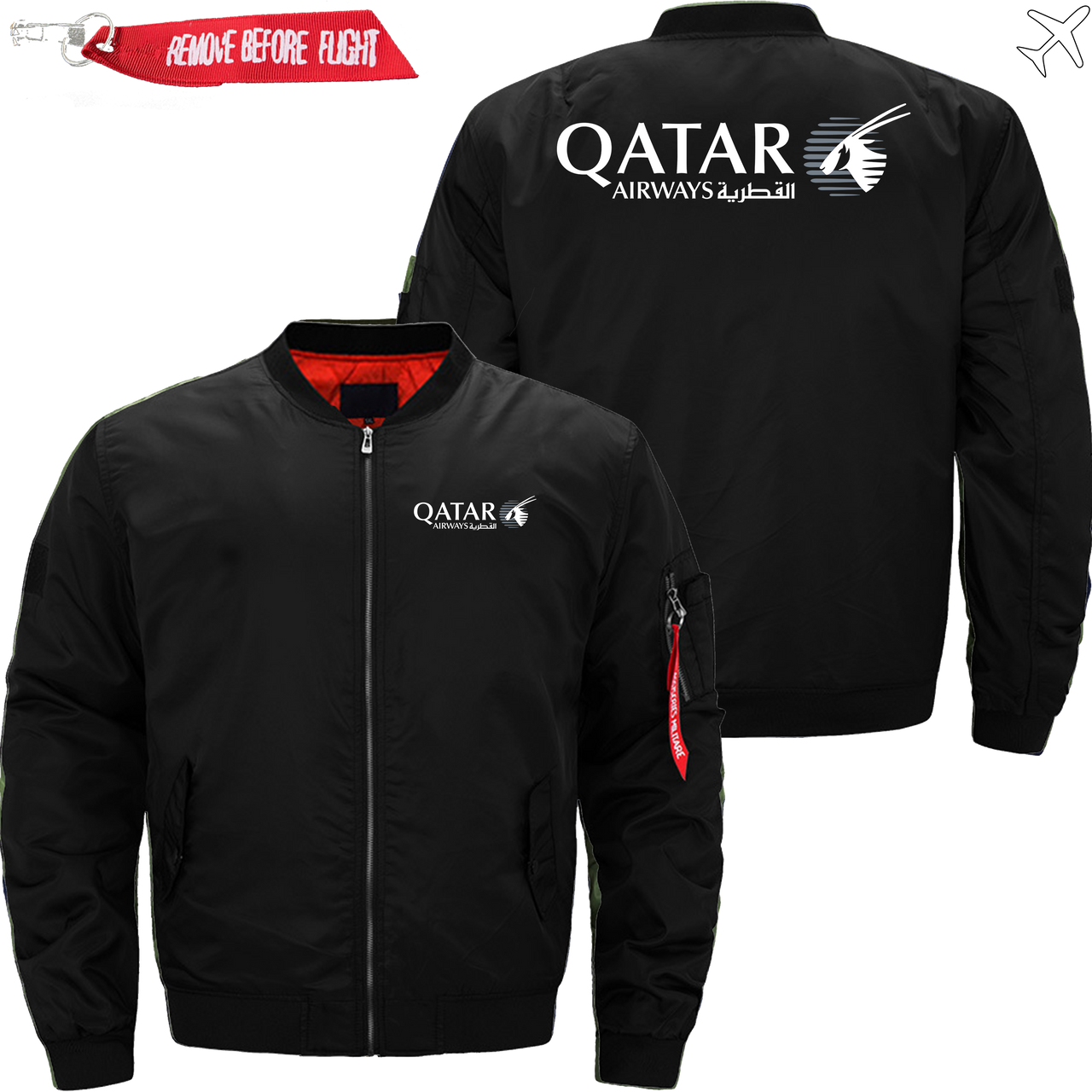 QATAR AIRLINES MA1 JACKET THE AV8R